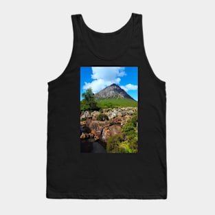 Buachaille Etive Mor in the Highlands of Scotland Tank Top